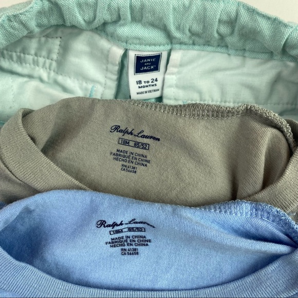 Ralph Lauren Janie and Jack Baby Boy 18-24 Month Lot of 3 T-Shirts Shorts Summer - Picture 7 of 7